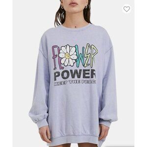 BDG Flower Power Crew Neck